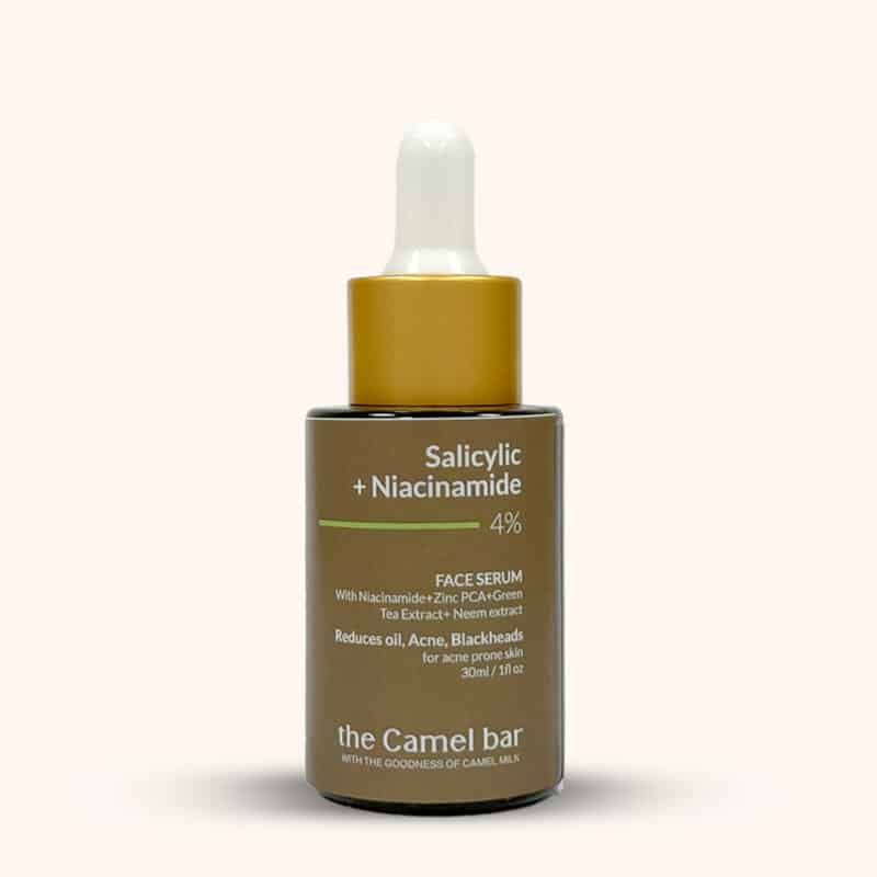 Camel Milk Anti-Acne Serum with  Salicylic Acid + Niacinamide  4%- Face Serum