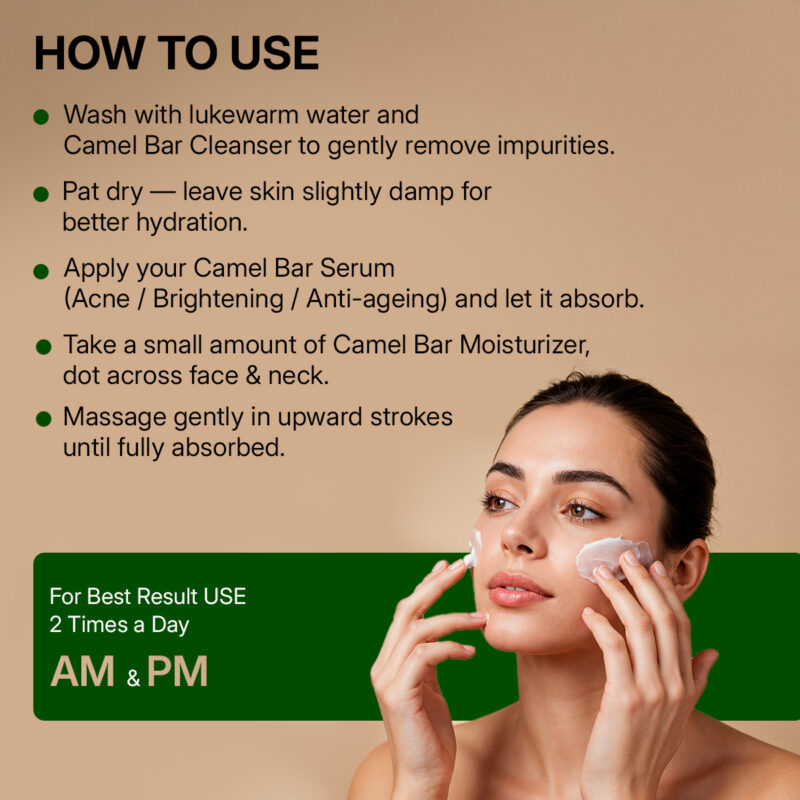 Camel Milk Serum & Hydrating Cream – Formulated for Anti Ageing with 10X Powerful Ingredients - Image 5