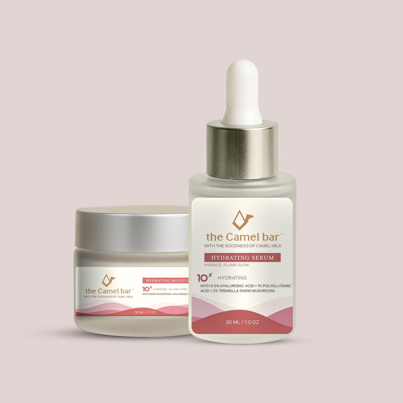 Camel Milk Serum & Hydrating Cream – Formulated for Dry Skin with 10X Powerful Ingredients